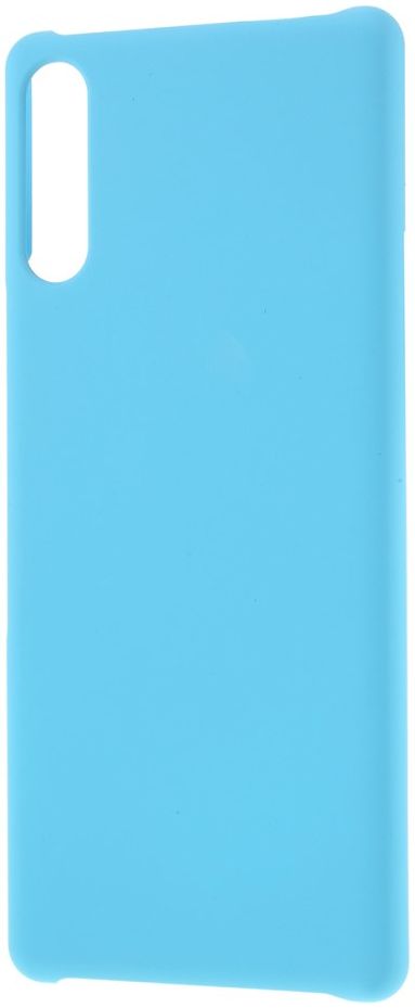 Sony Xperia L4 PC Rubberized Hard Case Lichtblauw afbeelding 2