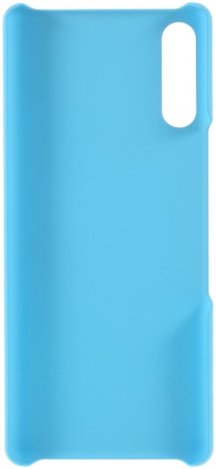 Sony Xperia L4 PC Rubberized Hard Case Lichtblauw afbeelding 3