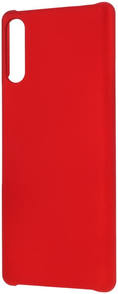 Sony Xperia L4 PC Rubberized Hard Case Rood afbeelding 2