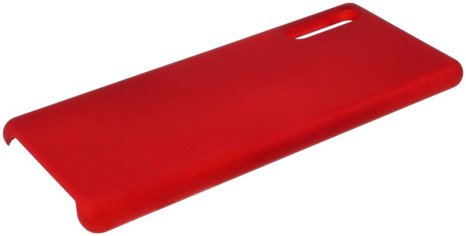 Sony Xperia L4 PC Rubberized Hard Case Rood afbeelding 4