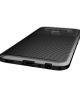 Drop Resistant Carbon Fiber TPU Shell Case for LG K61 - Black