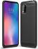 Xiaomi Mi 10 Lite Hoesje Geborsteld TPU fexibele Back Cover Zwart afbeelding 1