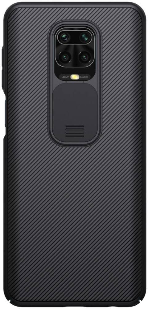 Nillkin CamShield Xiaomi Redmi Note 9 Pro Hoesje CameraSlider Zwart afbeelding 2