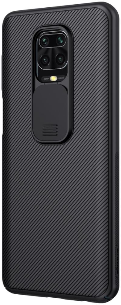 Nillkin CamShield Xiaomi Redmi Note 9 Pro Hoesje CameraSlider Zwart afbeelding 5