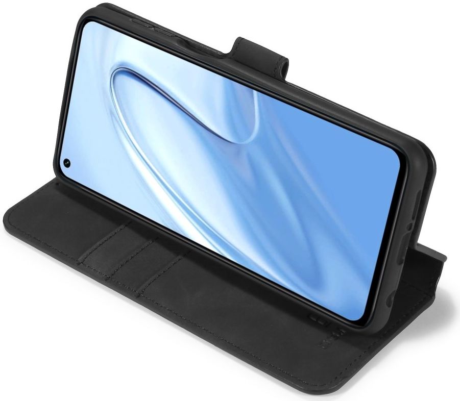 DG Ming Retro Portemonnee Xiaomi Redmi Note 9S / 9 Pro Hoesje Zwart afbeelding 4