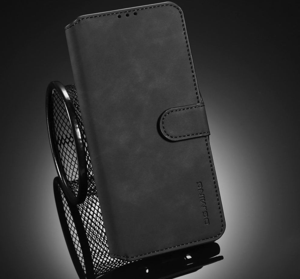 DG Ming Retro Portemonnee Xiaomi Redmi Note 9S / 9 Pro Hoesje Zwart afbeelding 8