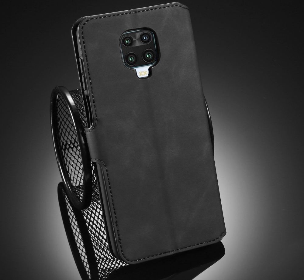 DG Ming Retro Portemonnee Xiaomi Redmi Note 9S / 9 Pro Hoesje Zwart afbeelding 9