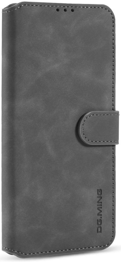 DG Ming Retro Portemonnee Xiaomi Redmi Note 9S / 9 Pro Hoesje Grijs afbeelding 5