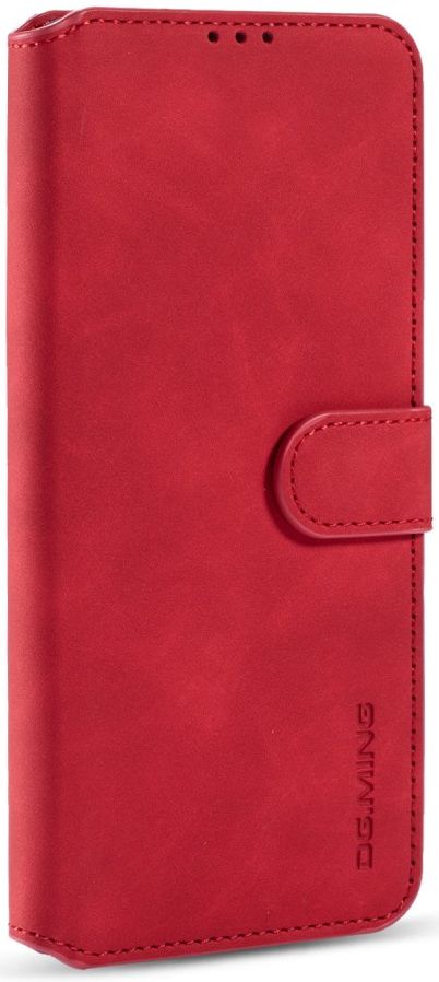 DG Ming Retro Portemonnee Xiaomi Redmi Note 9S / 9 Pro Hoesje Rood afbeelding 5
