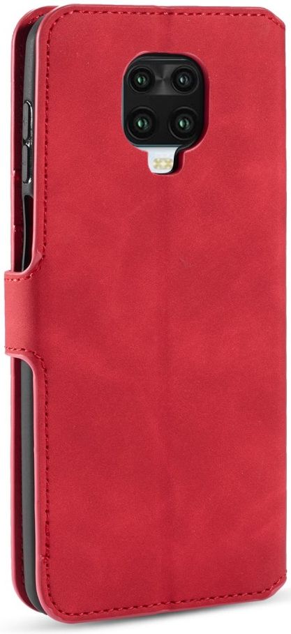 DG Ming Retro Portemonnee Xiaomi Redmi Note 9S / 9 Pro Hoesje Rood afbeelding 6