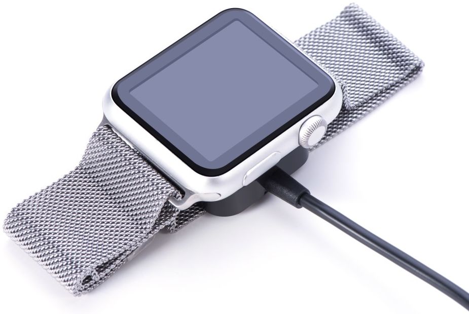 Universele Apple Watch Oplaadkabel en Dock 1 Meter Zwart afbeelding 2
