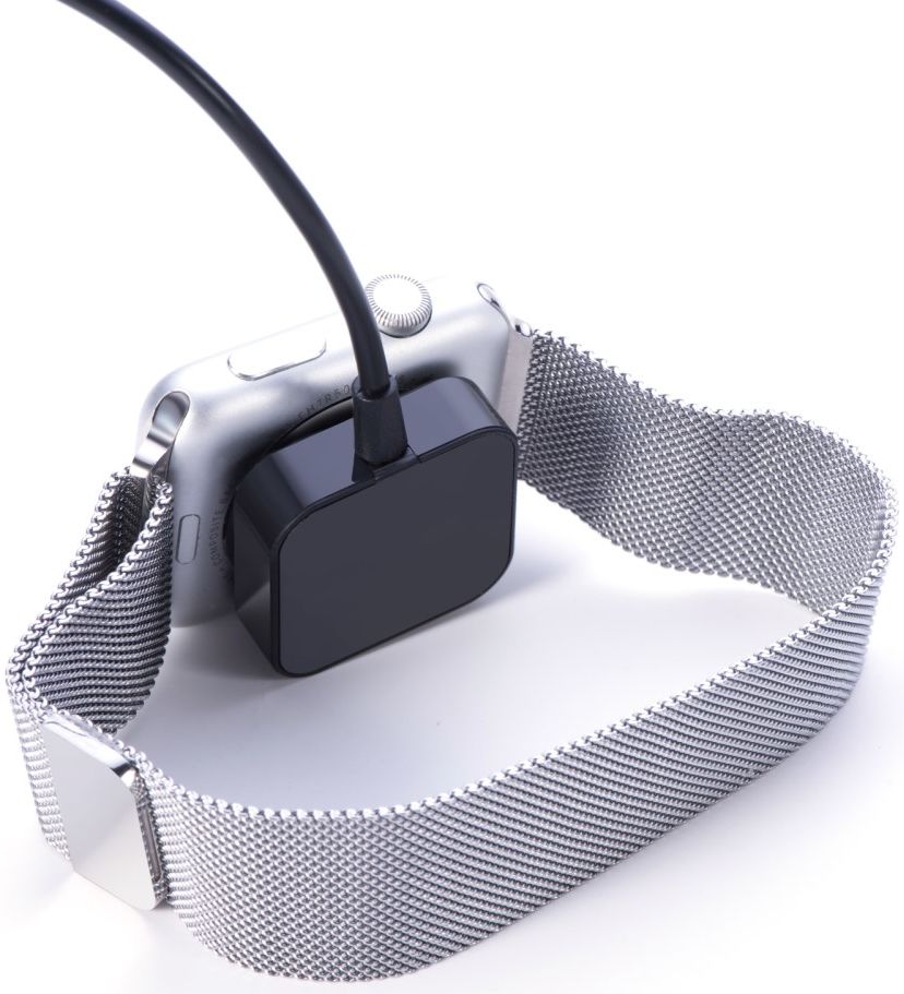 Universele Apple Watch Oplaadkabel en Dock 1 Meter Zwart afbeelding 4
