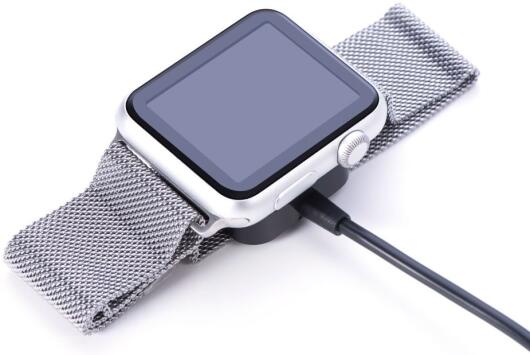 Universele Apple Watch Oplaadkabel en Dock 1 Meter Zwart afbeelding 2