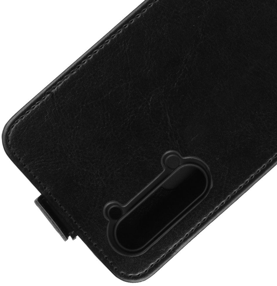 Oppo Reno 3 Hoesje Verticaal Flip me Pashouder Zwart afbeelding 3