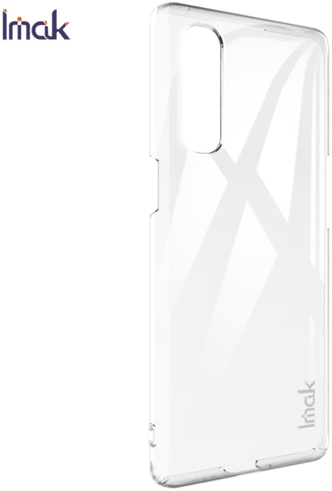 IMAK Oppo Reno 3 Pro Hoesje TPU met Screenprotector Transparant afbeelding 5