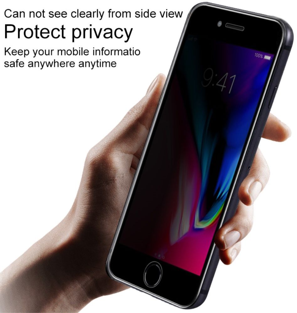 Imak Anti-Peep Privacy Apple iPhone 7 Plus / 8 Plus Tempered Glass afbeelding 2