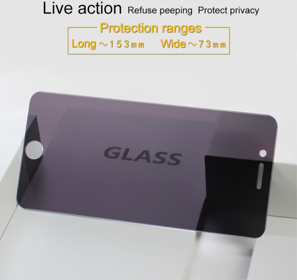 Imak Anti-Peep Privacy Apple iPhone 7 Plus / 8 Plus Tempered Glass afbeelding 4