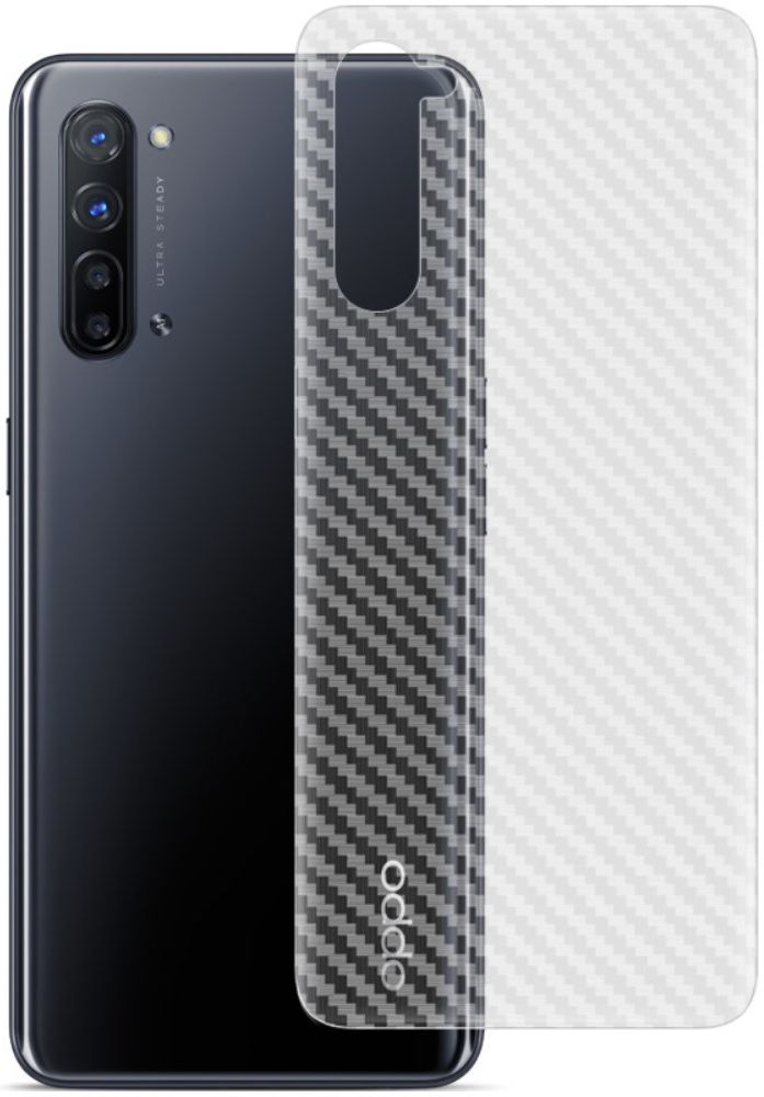 IMAK Oppo Reno 3 Back Protector Ultra Clear Carbon Film afbeelding 1