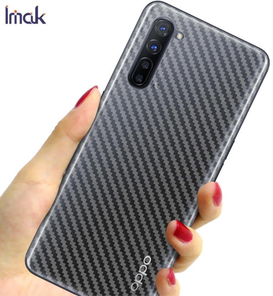 IMAK Oppo Reno 3 Back Protector Ultra Clear Carbon Film afbeelding 2