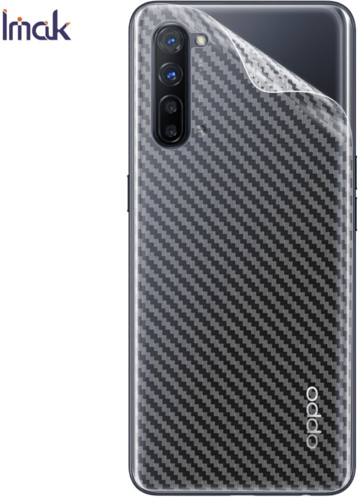 IMAK Oppo Reno 3 Back Protector Ultra Clear Carbon Film afbeelding 3