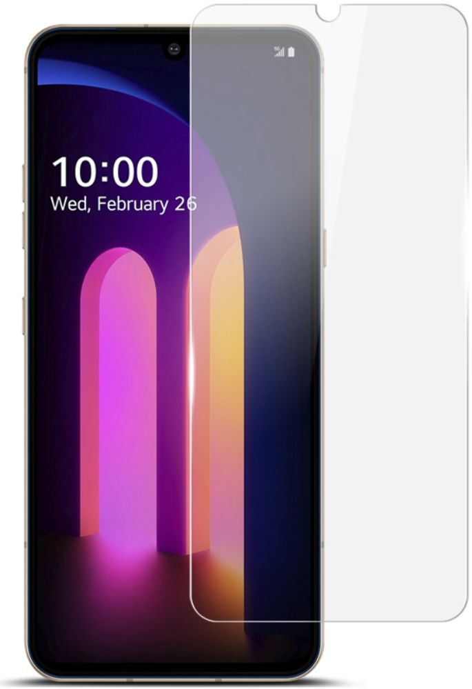LG V60 ThinQ Screen Protector Ultra Clear TPU Display Folie afbeelding 1