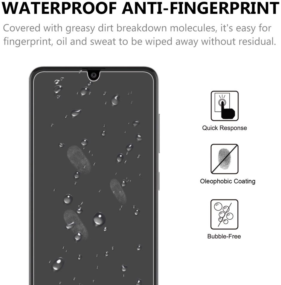 Samsung Galaxy A41 2.5D Tempered Glass Screen Protector afbeelding 5