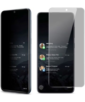 Imak Anti-Peep Privacy Samsung Galaxy S10 Lite Tempered Glass Screen Protectors