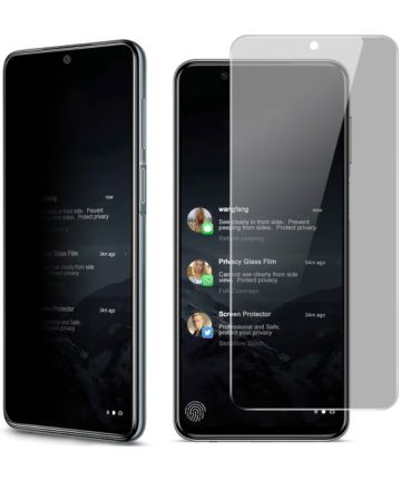 Imak Anti-Peep Privacy Xiaomi Redmi Note 9S / 9 Pro Tempered Glass Screen Protectors