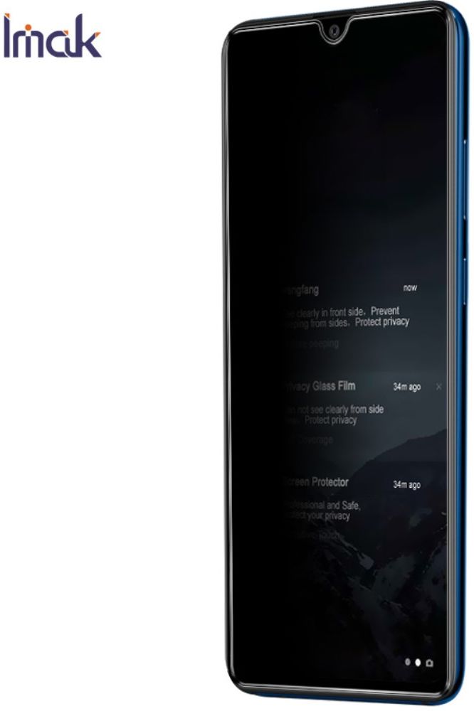 Imak Anti-Peep Privacy Galaxy A41 Tempered Glass Screen Protector afbeelding 5