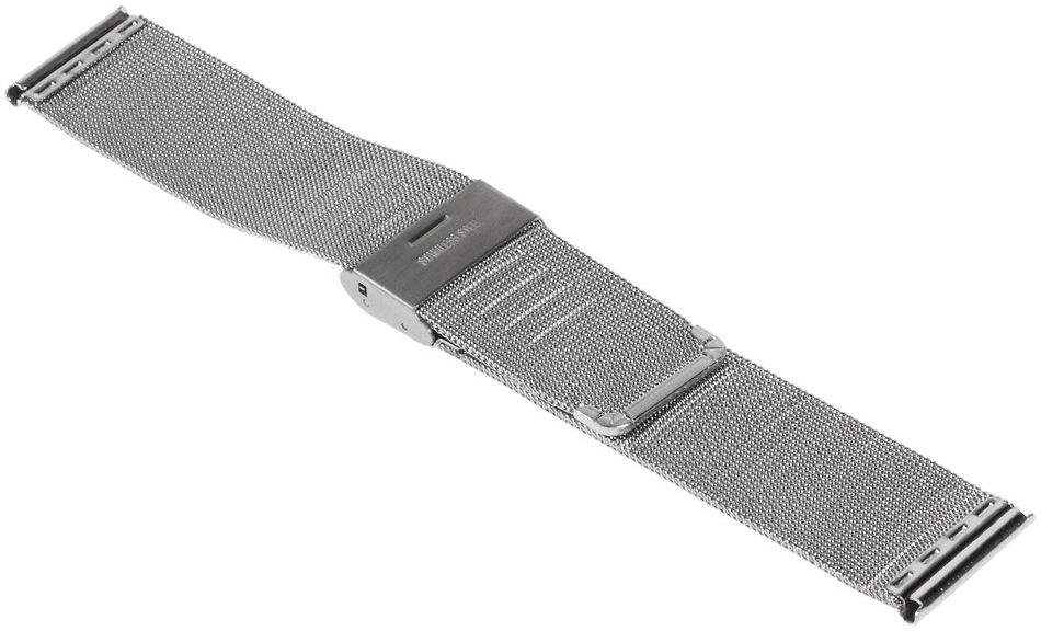 Apple Watch 41MM / 40MM / 38MM Bandje Roestvrij Milanese Staal Zilver afbeelding 6