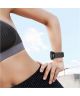 Universeel Smartwatch 20MM Bandje Siliconen met Gespsluiting Zwart
