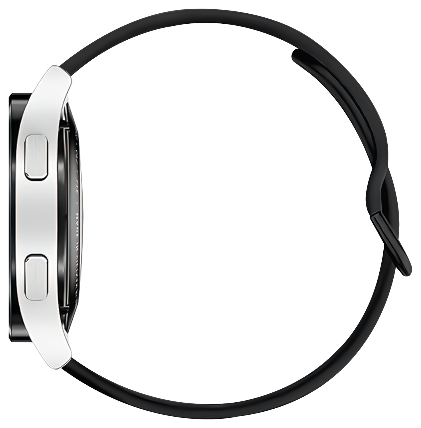 Universeel Smartwatch / Horloge Bandje - Siliconen - 20MM - Zwart afbeelding 5