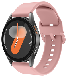 Universeel Smartwatch / Horloge Bandje - Siliconen - 20MM - Licht Roze afbeelding