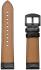 Universeel Smartwatch 20MM Bandje - Echt Leer - Gespsluiting - Zwart afbeelding 8