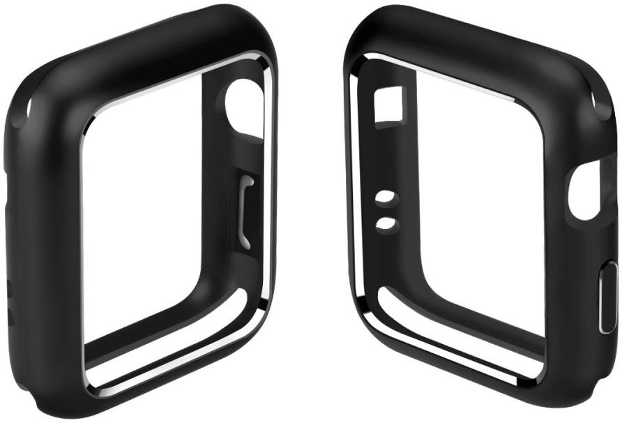 Apple Watch 41MM / 40MM / 38MM Hoesje - Metaal Frame met Magneetsluiting - Zwart afbeelding 5