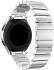 Universeel Smartwatch 22MM Bandje - Luxe Schakels - Roestvrij Staal - Zilver afbeelding 4