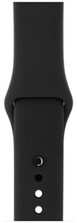 Apple Watch 1-9/SE/Ultra 49/45/44/42MM Bandje Drukknoop Zwart afbeelding 5