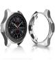 Samsung Galaxy Watch 46MM / Gear S3 Hoesje Flexibel TPU Bumper Zilver