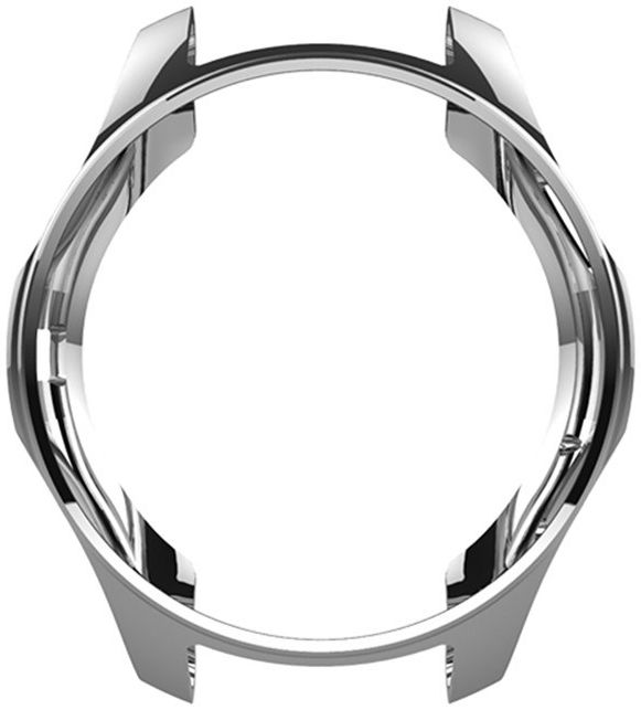 Samsung Galaxy Watch 46MM / Gear S3 Hoesje Flexibel TPU Bumper Zilver afbeelding 2