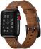 Apple Watch 1-10/SE/Ultra Bandje - 49MM/46MM/45MM/44MM/42MM - Echt Leer - Bruin afbeelding 1