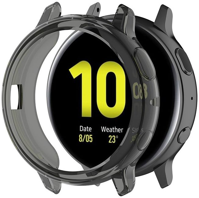 Samsung Galaxy Watch Active 2 44MM Hoesje - Flexibel TPU Bumper - Grijs afbeelding 1