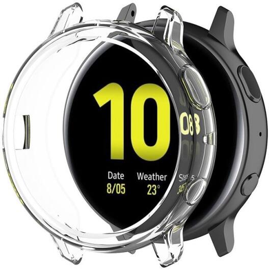 Samsung Galaxy Watch Active 2 44MM Hoesje - Flexibel TPU Bumper - Clear afbeelding 1