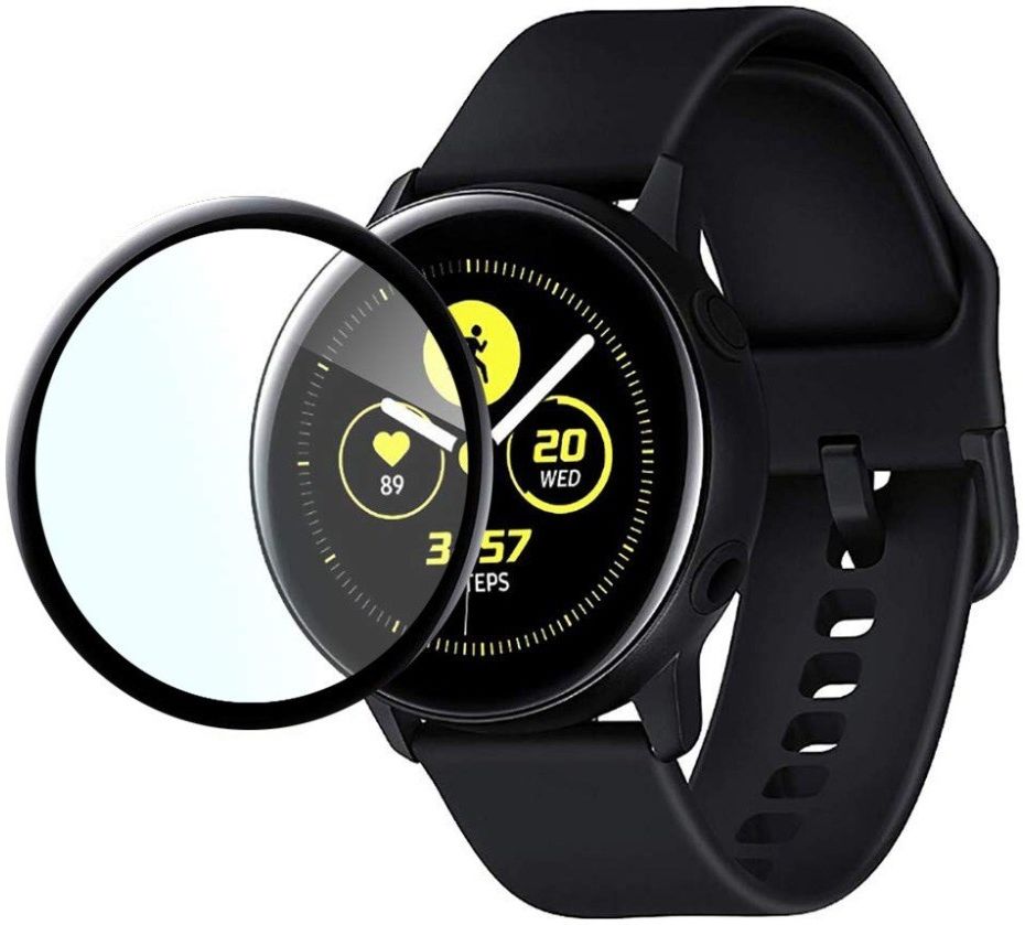 Samsung Galaxy Watch Active 2 44MM Screenprotector 3D - Volledig Dekkend afbeelding 2