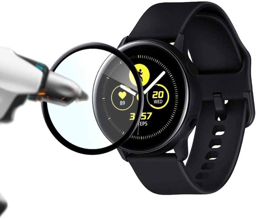 Samsung Galaxy Watch Active 2 44MM Screenprotector 3D - Volledig Dekkend afbeelding 4