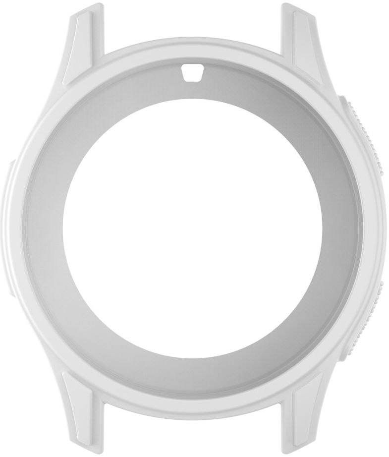 Samsung Galaxy Watch 46MM / Gear S3 Hoesje Flexibel Siliconen Wit afbeelding 3
