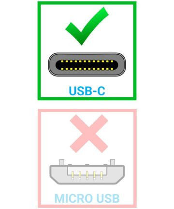 4smarts RAPIDCord USB-C naar USB-C Datakabel 1 Meter Wit afbeelding 4