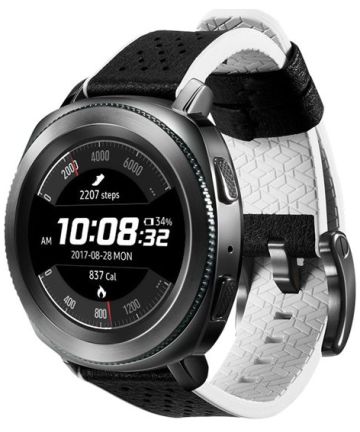 Origineel Samsung Hybrid Sport Universeel Smartwatch 20MM Bandje Zwart Bandjes