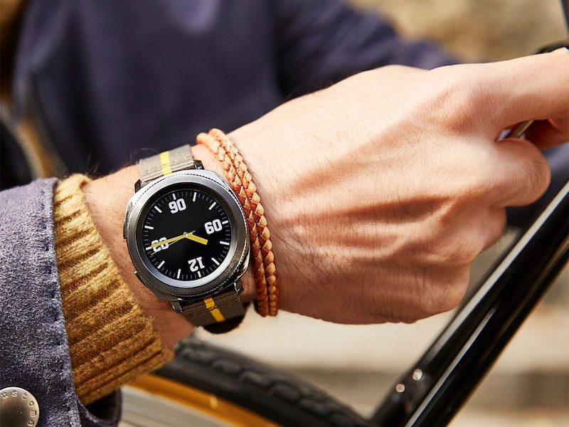 Origineel Samsung Premium Nato Universeel Watch 20MM Bandje Groen afbeelding 3
