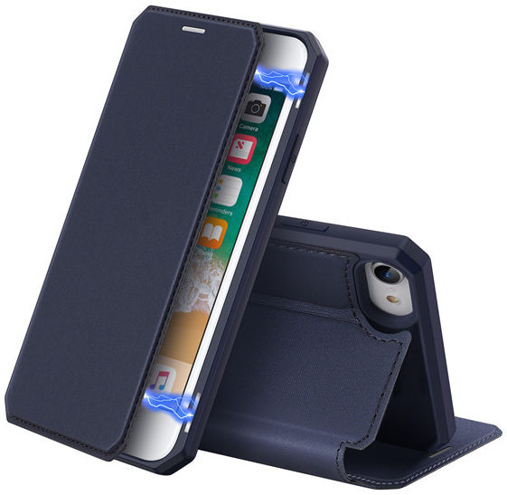Dux Ducis Skin X Series Apple iPhone SE (2020/2022) Hoesje Blauw afbeelding 1