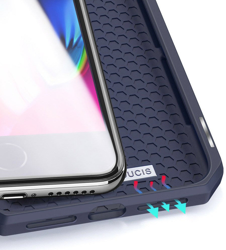 Dux Ducis Skin X Series Apple iPhone SE (2020/2022) Hoesje Zwart afbeelding 9